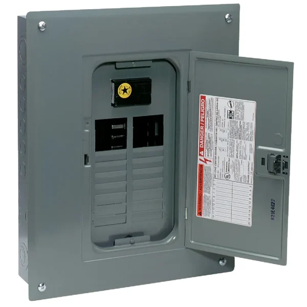 Square D 100A Indoor Main Breaker Plug-On Neutral Load Center