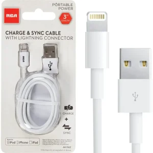 RCA Lightning Cord Usb Charging & Sync Cable
