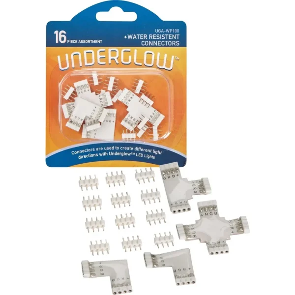 Continu-Us Underglow Water Resistant Connector LED Under Cabinet Light Accessory