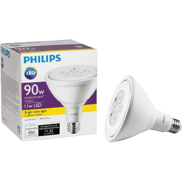 Philips PAR38 Medium LED Floodlight Light Bulb