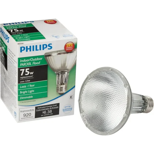 Philips Ecovantage PAR30 Halogen Floodlight Light Bulb