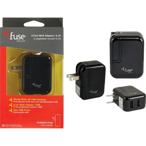 Fuse 2-Port Wall Usb Charger