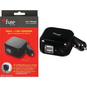 Fuse Car & Wall USB Charger