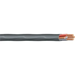 Romex 90 ft. Stranded Black 6-3 NNW/G Wire
