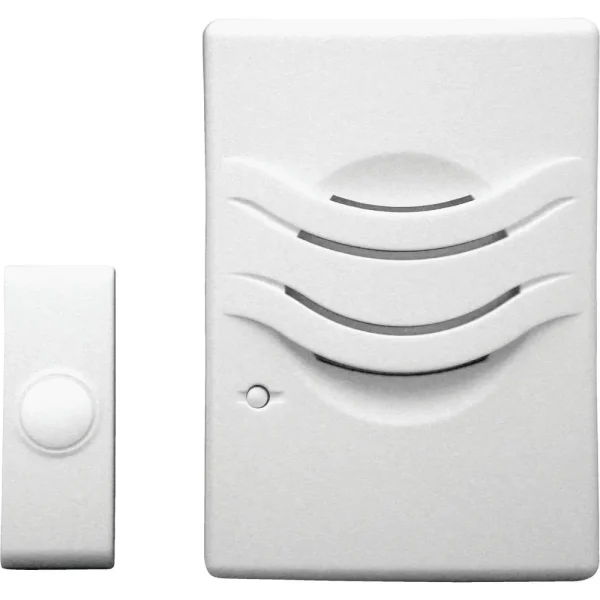 IQ America 2-Tone Plug-In Wireless Door Chime