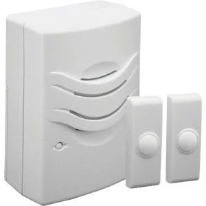 IQ America 2-Push Button Plug-In Wireless Door Chime