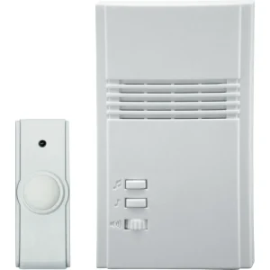 IQ America Off-White Plug-In Wireless Door Chime