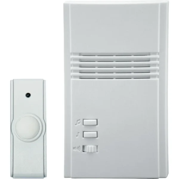 IQ America Off-White Plug-In Wireless Door Chime
