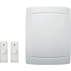 IQ America Step-Up Battery Operated Wireless Door Chime With 2 Push-Buttons