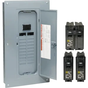 Square D Homeline Main Breaker Plug-On Neutral Load Center Remodeler Pack