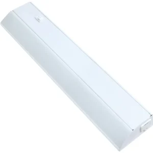Good Earth Lighting Direct Wire White LED Under Cabinet Light Bar, 18 in