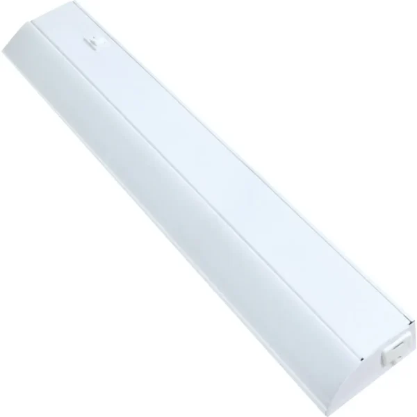 Good Earth Lighting Direct Wire White LED Under Cabinet Light Bar, 24 in
