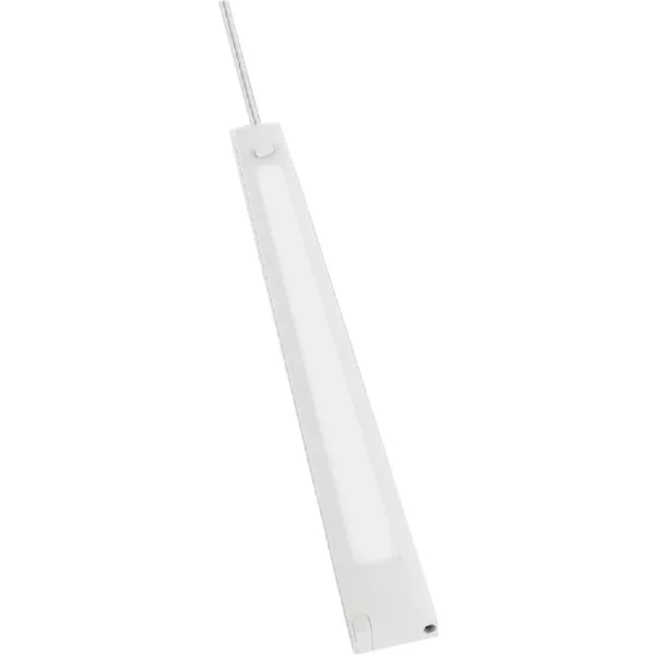 Good Earth Lighting Plug-In White LED Under Cabinet Light Bar, 18 in