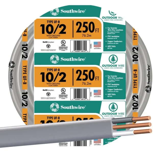Southwire 10-2 UFW/G Wire