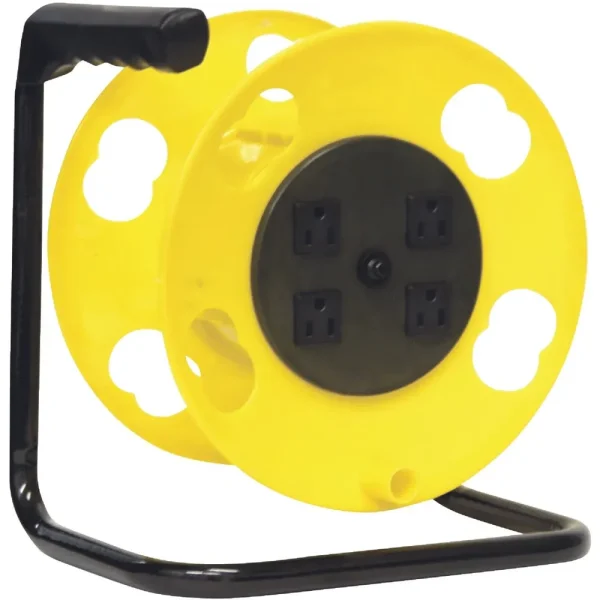 Cord Reel With Circuit Breaker