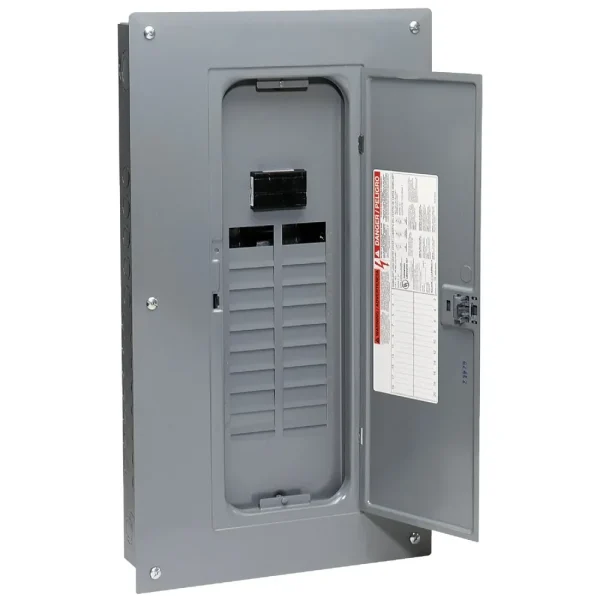 Square D Homeline 100A Main Breaker Plug-On Neutral Load Center