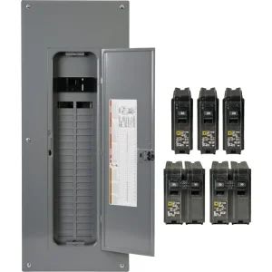 Square D Homeline 200A Value Pack Plug-On Neutral Load Center