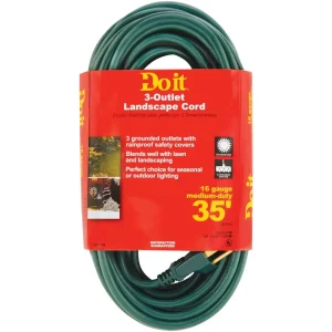 Do it Best Green 16/3 Medium-Duty Extension Cord, 35 ft