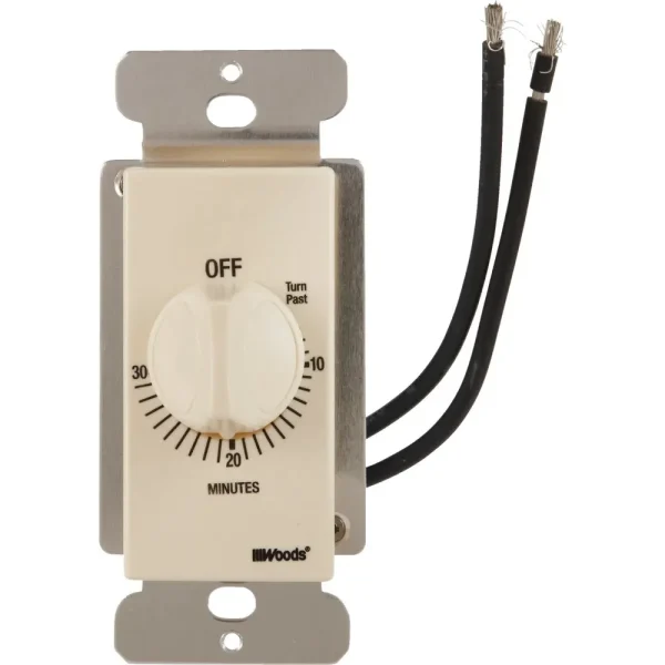 Woods In-Wall 30 Min Spring Wound Timer