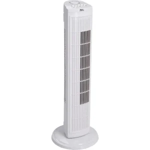 Best Comfort 3 Speed White Tower Fan, 30 in