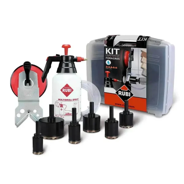 Rubi FORAGRES Diamond Hole Saw Drilling Kit
