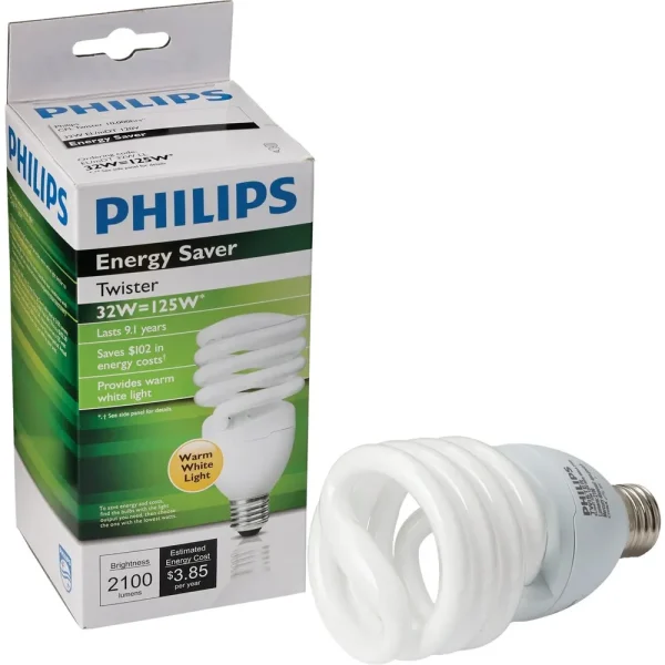 Philips T3 CFL Light Bulb