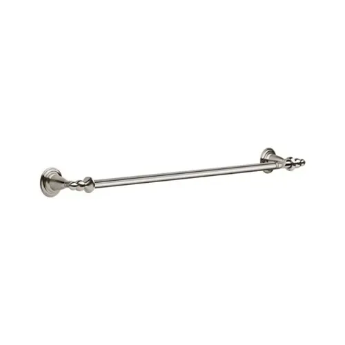 FRANKLIN BRASS 75018-SS VICTORIAN 18 INCH TOWEL BAR BRILLIANCE STAINLESS STEEL
