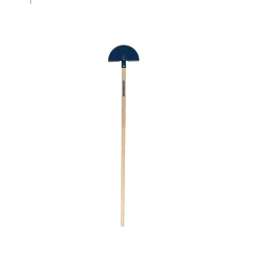 Half Moon Turf Edger, Steel Blade, Steel Ferrule, Hardwood Handle