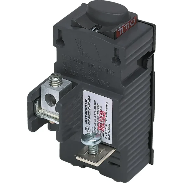 Connecticut Electric 1-1/2 In. 15A Single-Pole Replacement Circuit Breaker for Pushmatic