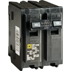 Square D Homeline 30A Double-Pole Circuit Breaker