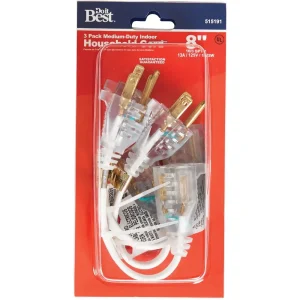 Do it Best 16/3 3-Pack Short Extension Cord Set