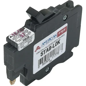 Connecticut Electric 1/2 In. 15A Single-Pole Replacement Circuit Breaker for Federal Pacific