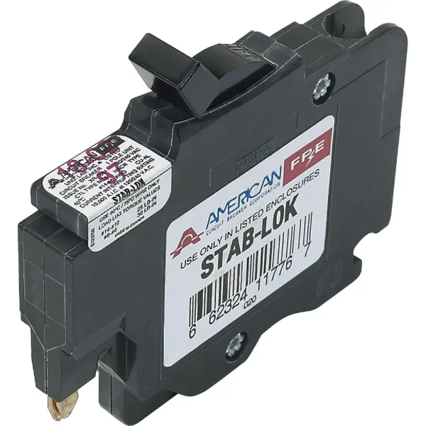 Connecticut Electric 1/2 In. 15A Single-Pole Replacement Circuit Breaker for Federal Pacific