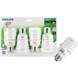 Philips Energy Saver T2 Medium CFL Light Bulb