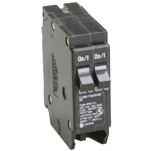 Eaton BD 20A/20A Double-Pole Duplex Circuit Breaker