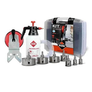 Rubi EASYGRES Plus Wet Drill Bit Kit