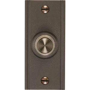 IQ America Wired Lighted Doorbell Push-Button