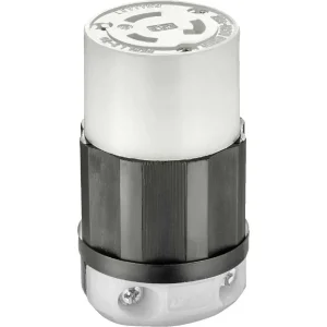 Leviton 20 Amp 3-Wire 2-Pole Industrial Grade Locking Cord Connector