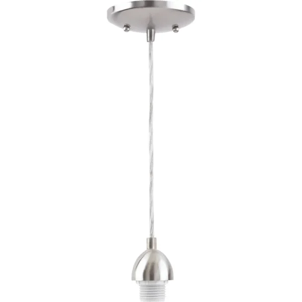 Westinghouse Brushed Nickel Indoor Mini Pendant, 50 in