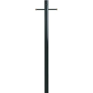 Westinghouse Black Outdoor Lamp Post with Photocell, 7 ft