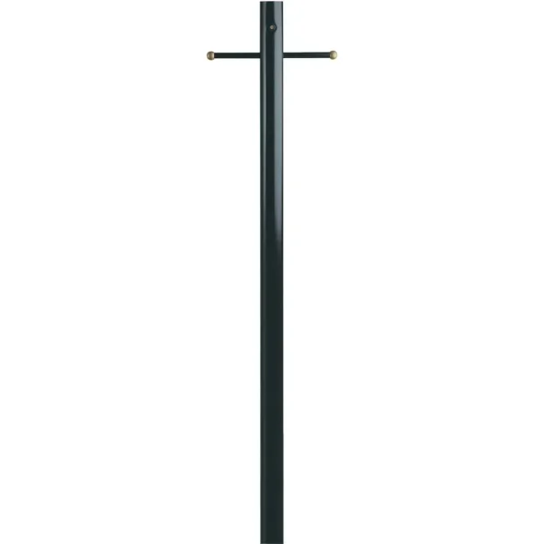 Westinghouse Black Outdoor Lamp Post with Photocell, 7 ft