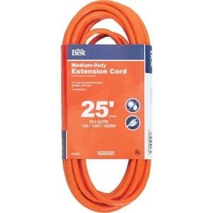 Do it Best Orange16/3 Outdoor Extension Cord, 25 ft