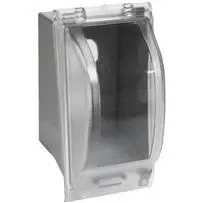 Red Dot Weatherproof In-Use Outdoor Outlet Cover