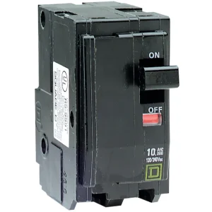 Square D QO 15A Double-Pole Circuit Breaker