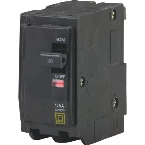 Square D QO 30A Double-Pole Circuit Breaker