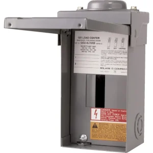 Square D QO 70A Raintight Main Lug Load Center