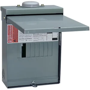 Square D QO 100A Raintight Main Lug Load Center
