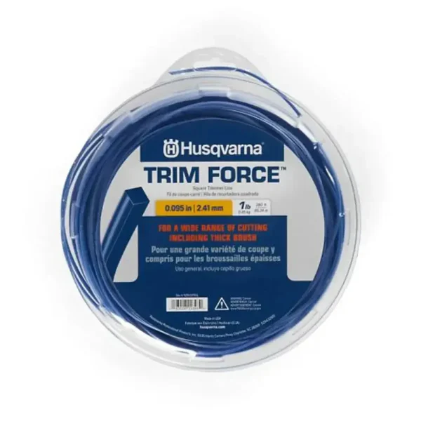 Husqvarna Trim Force Square Trimmer Line .105″ x 690 ft