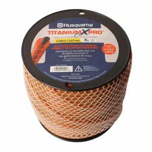 Husqvarna Titanium XPRO Round Trimmer Line .105″ x 1168 ft