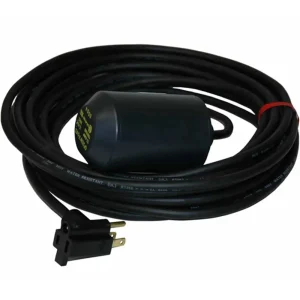 BJM Ball Float Switch (Piggy Back with plug) | 30′, 0.33 & 0.5 HP, 120V